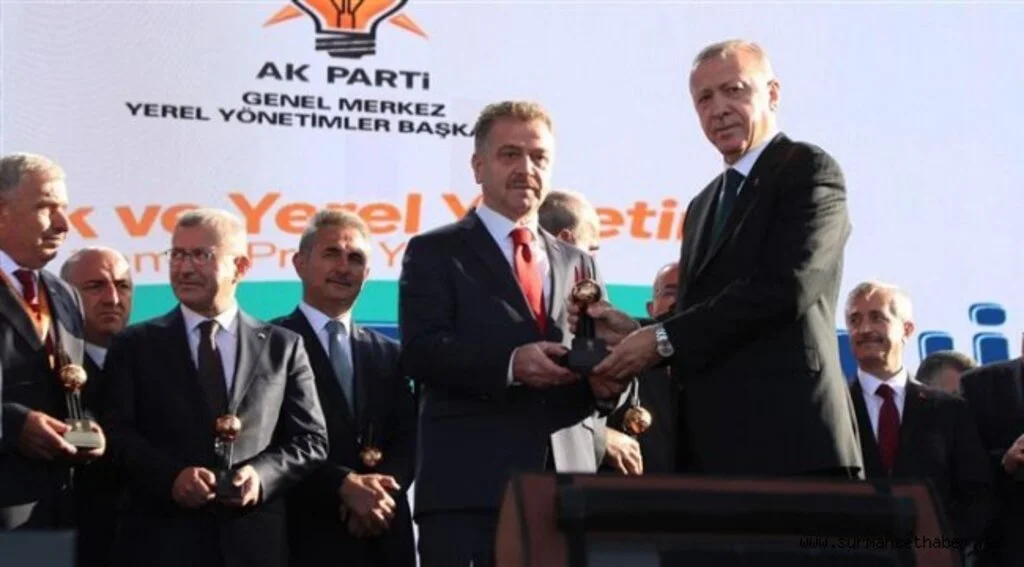 Cumhurbaşkanı Erdoğan’dan Başkan Usta’ya Bir Ödül Daha