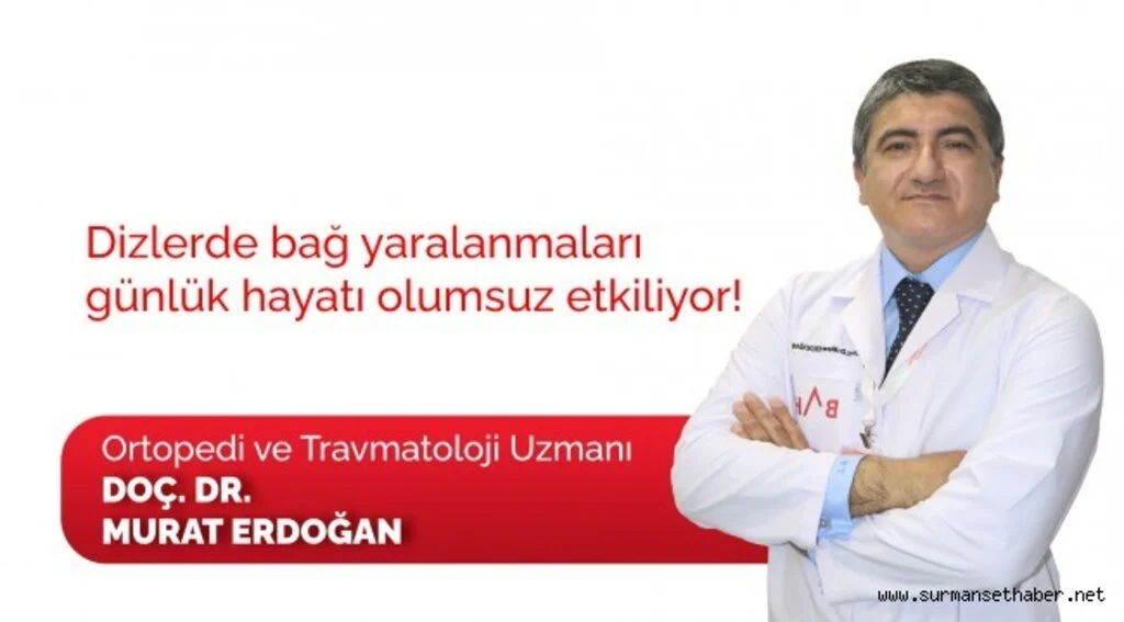 Dizlerde bağ yaralanmaları günlük hayatı olumsuz etkiliyor!