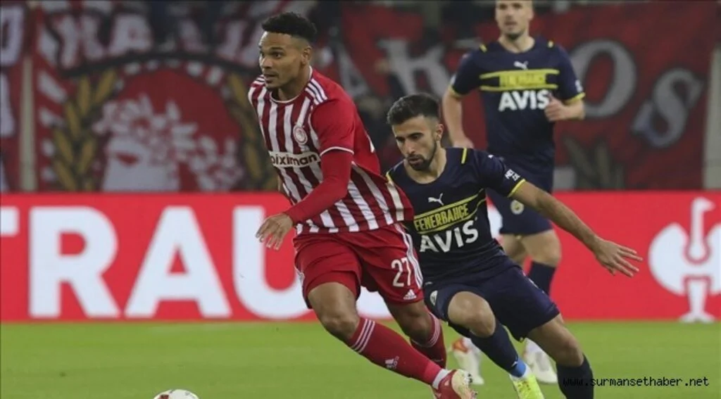 Fenerbahçe Olympiakos'a mağlup oldu Avrupa'ya veda etti