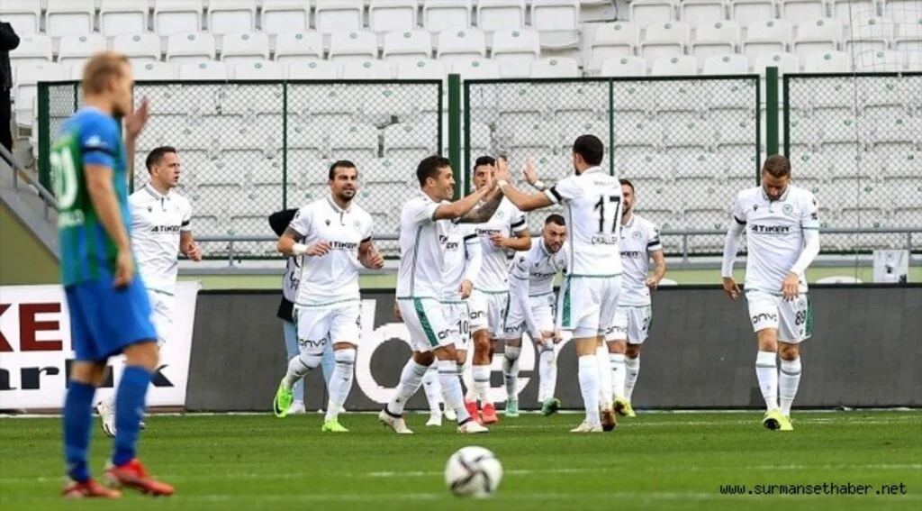 Konyaspor galibiyet serisini sürdürdü