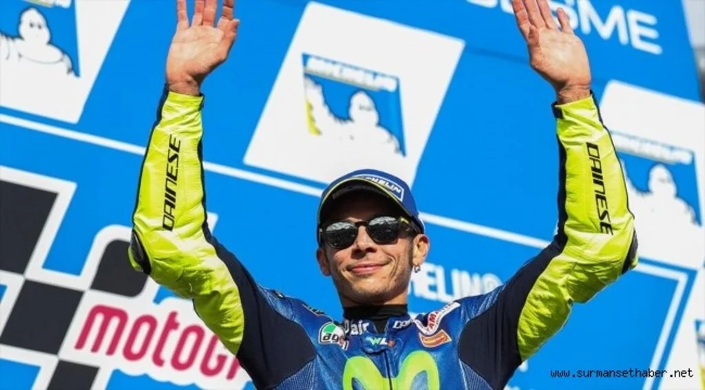 MotoGP efsanesi Valentino Rossi pistlere veda etti