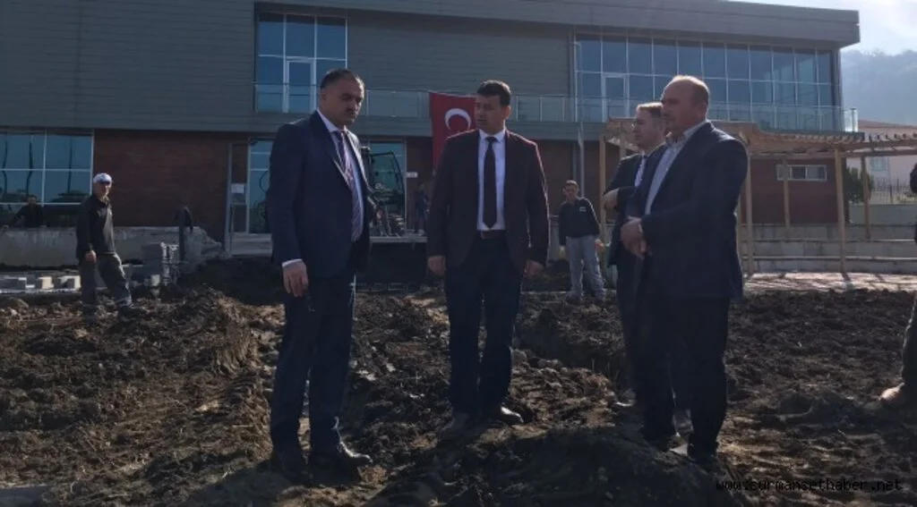 Samsun’un Salıpazarı İlçesinde belediye tarafından Gençlik ve Kültür Parkı yapılıyor. 