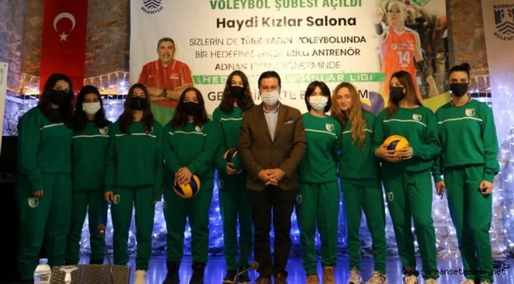 BAŞKAN ARAS:"VOLEYBOLDA HEDEFİMİZ AVRUPA"