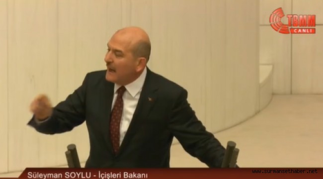 CANLI- İçişleri Bakanı Süleyman Soylu TBMM Genel Kurulunda konuşuyor