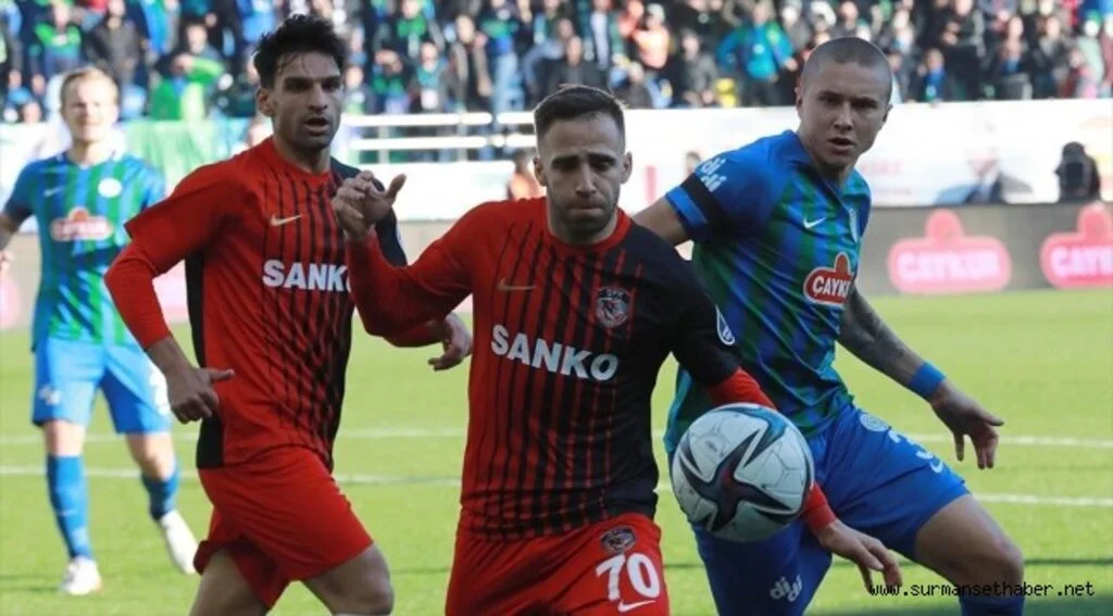 Gaziantep, Rize'de tek golle 3 puan aldı