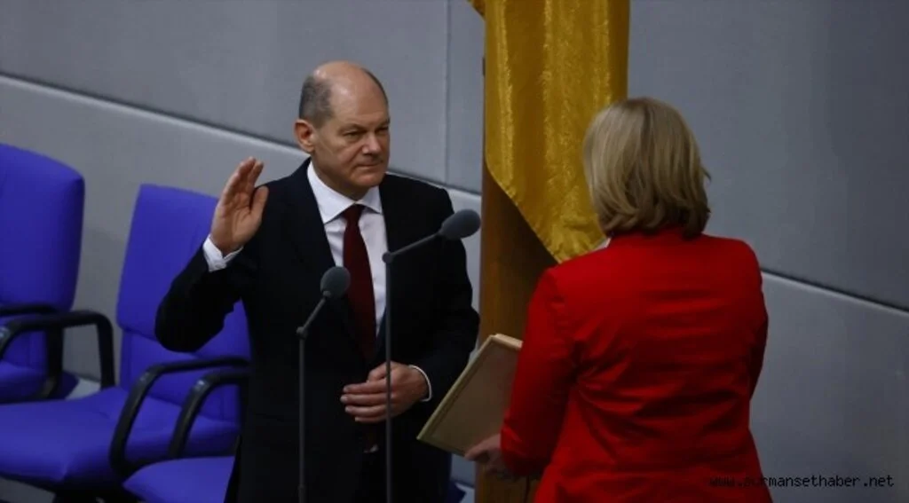 Olaf Scholz Almanya'nın yeni başbakanı oldu