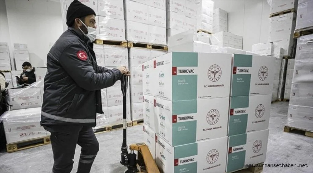 Yerli aşı TURKOVAC'ın ilk sevkiyatı Ankara'ya yapıldı
