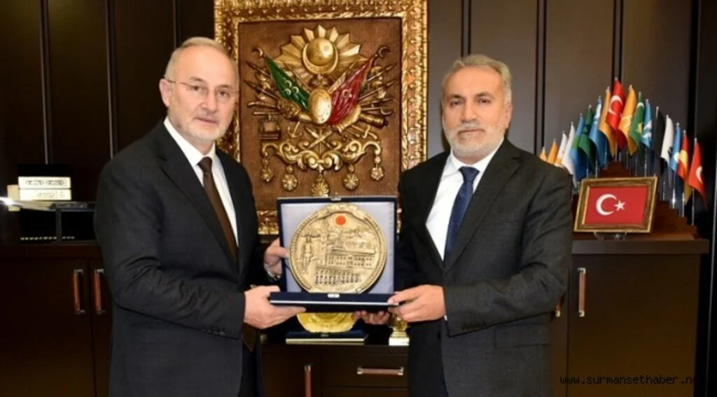 Yozgat Bozok Üniversitesi Rektörü Ahmet Karadağ’dan Nezaket Ziyareti