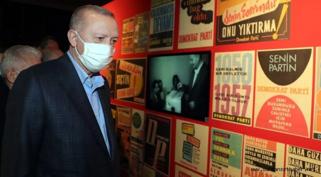 Cumhurbaşkanı Erdoğan, Aydın'da  Adnan Menderes'in mektubunu okudu