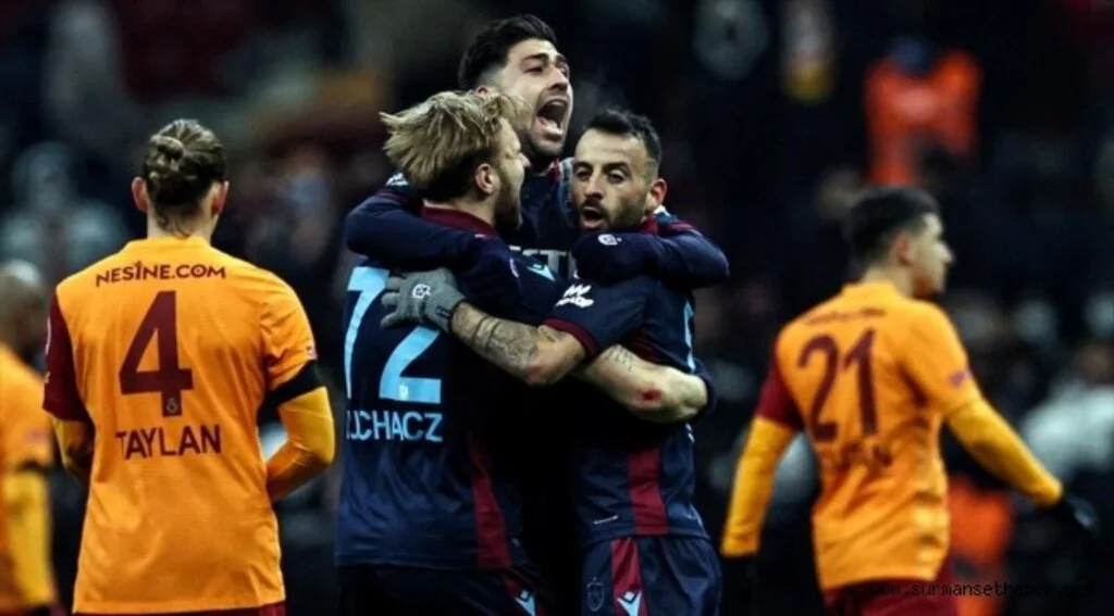 Derbisinde gülen taraf karşı lider Trabzonspor oldu