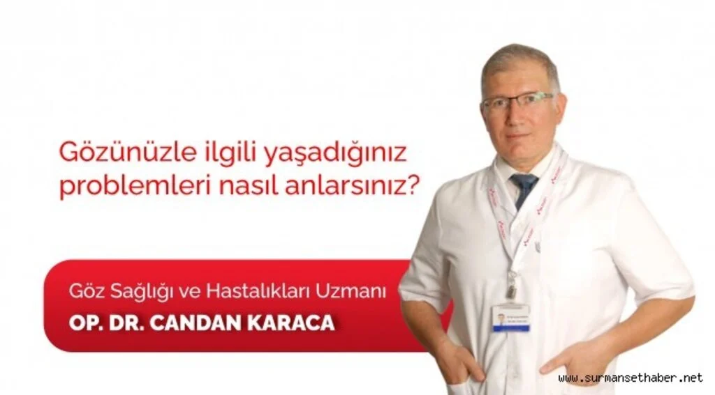 Gözünüzle ilgili yaşadığınız problemleri nasıl anlarsınız?