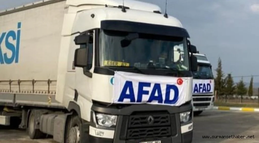 AFAD'ın Ukrayna'ya İnsani Yardım Tırları Yola Çıktı