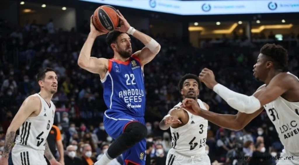 Anadolu Efes, ASVEL'i mağlup etti