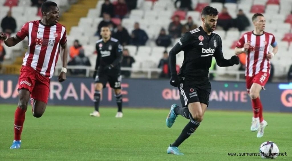 Beşiktaş Sivas deplasmanında 3 puanın sahibi