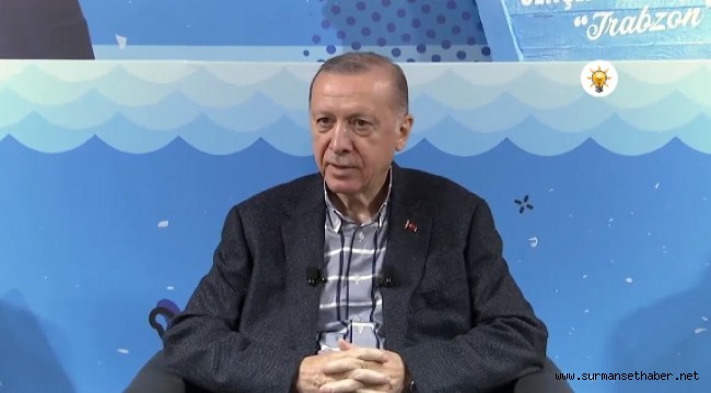 Cumhurbaşkanı Erdoğan, Samsun ve Çiğdem Karaaslan'a Övgüler yağdırdı