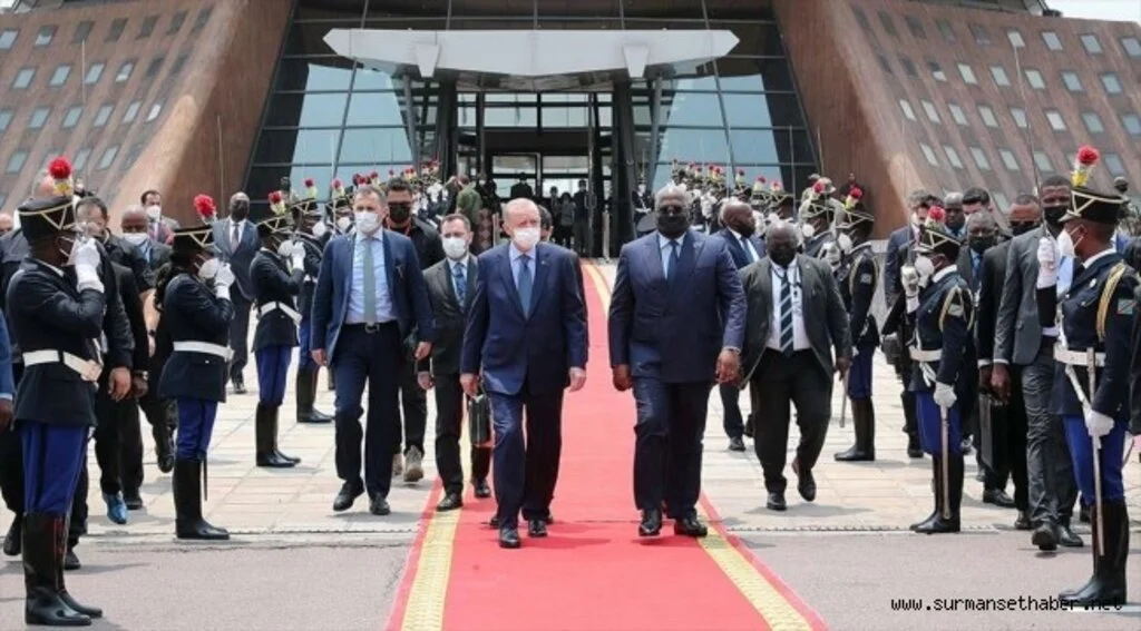 Cumhurbaşkanı Erdoğan, Kongo Demokratik Cumhuriyeti'nden Senegal'e gitti