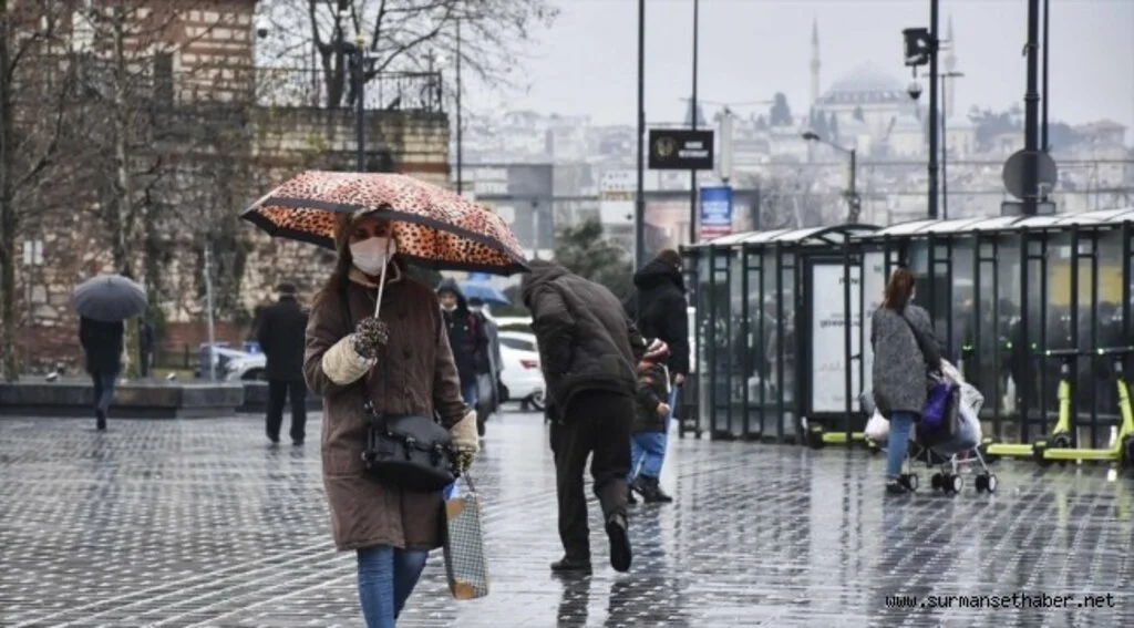 İstanbul için Yoğun Yağış Uyarısı 