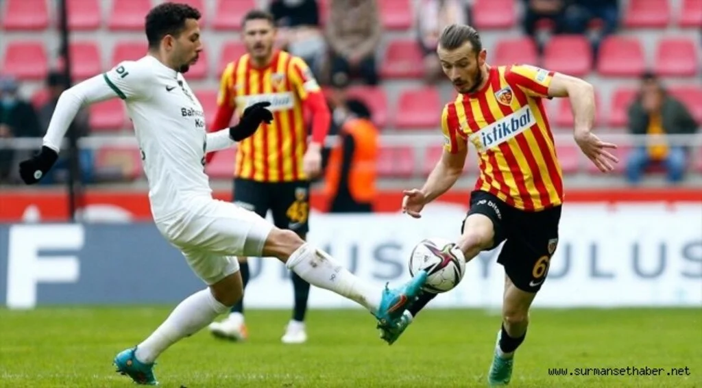 Kayserispor sahasında kazandı