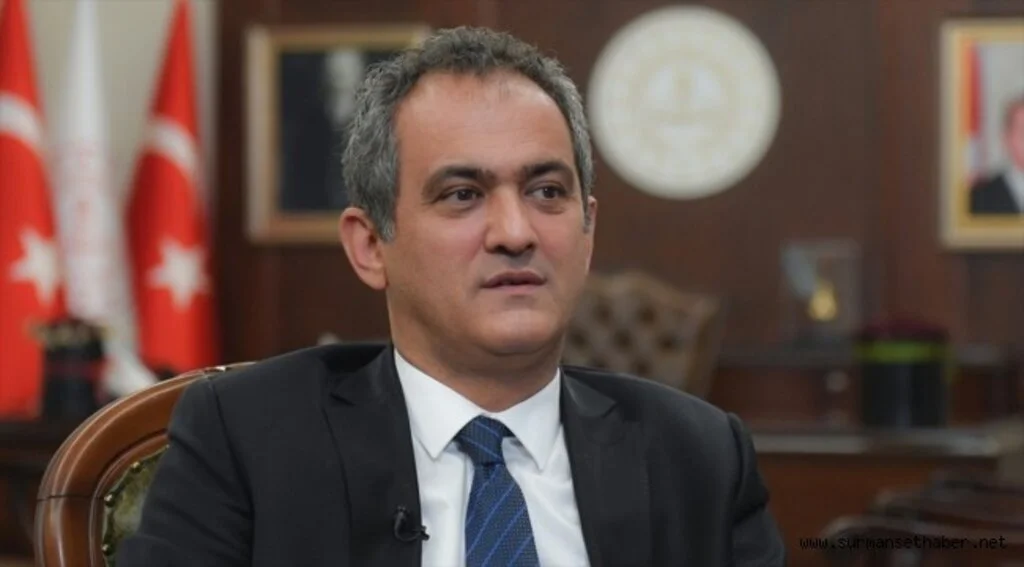 Son Dakika ! Milli Eğitim Bakanı Mahmut Özer'den Açıklama