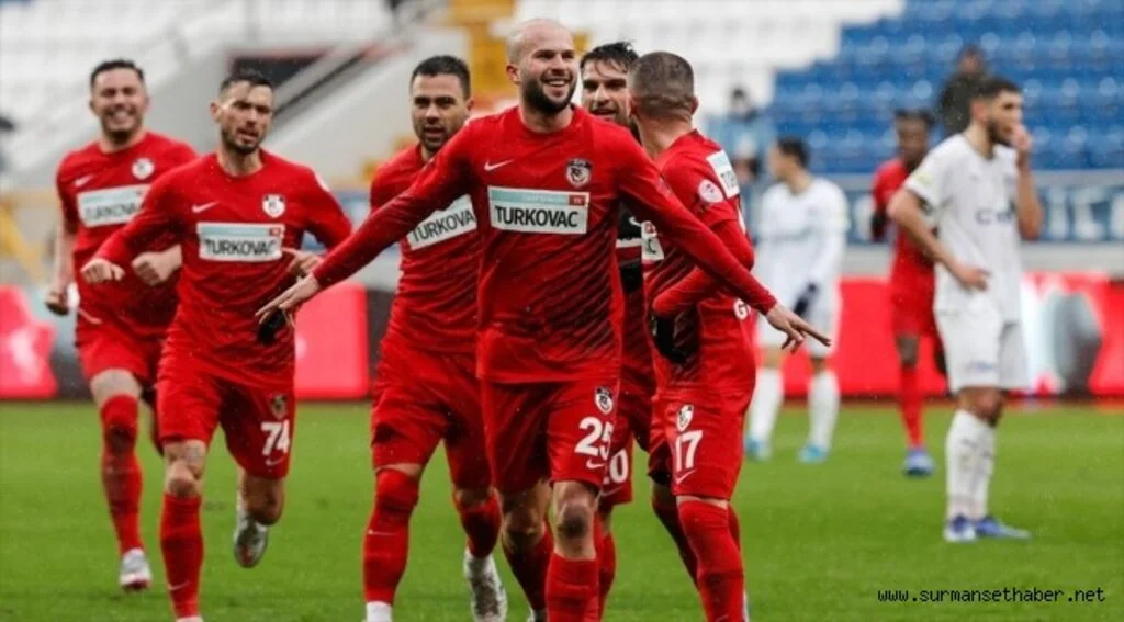 Ziraat Türkiye Kupası'nda Gaziantep FK çeyrek finale yükseldi