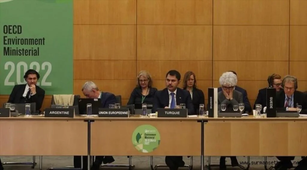 Çevre, Şehircilik ve İklim Değişikliği Bakanı Kurum'dan OECD ülkelerine "yeşil dönüşüm" çağrısı