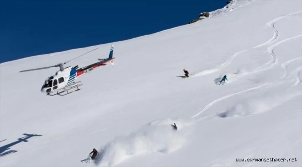 Kaçkar Dağları'nda 'heliski' heyecanı nisan ortasına kadar uzatıldı