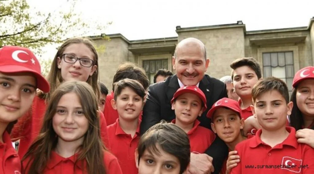 İçişleri Bakanı Süleyman Soylu’nun 23 Nisan Ulusal Egemenlik ve Çocuk Bayramı Mesajı