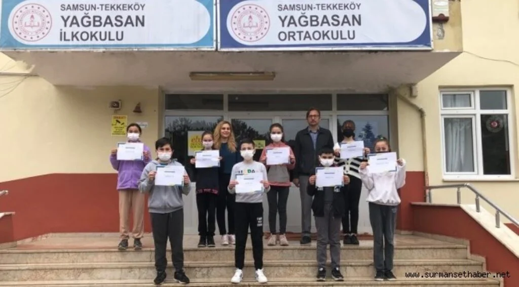YAĞBASAN ORTAOKULUNDA İNGİLİZCE VE TEKNOLOJİ BİR ARADA