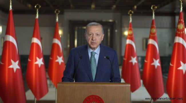 Cumhurbaşkanımız Sayın Recep Tayyip Erdoğan, Pakistan MİLGEM’in 3'üncü Gemisinin Suya İndirilme Töreni İçin Video Mesaj Gönderdi