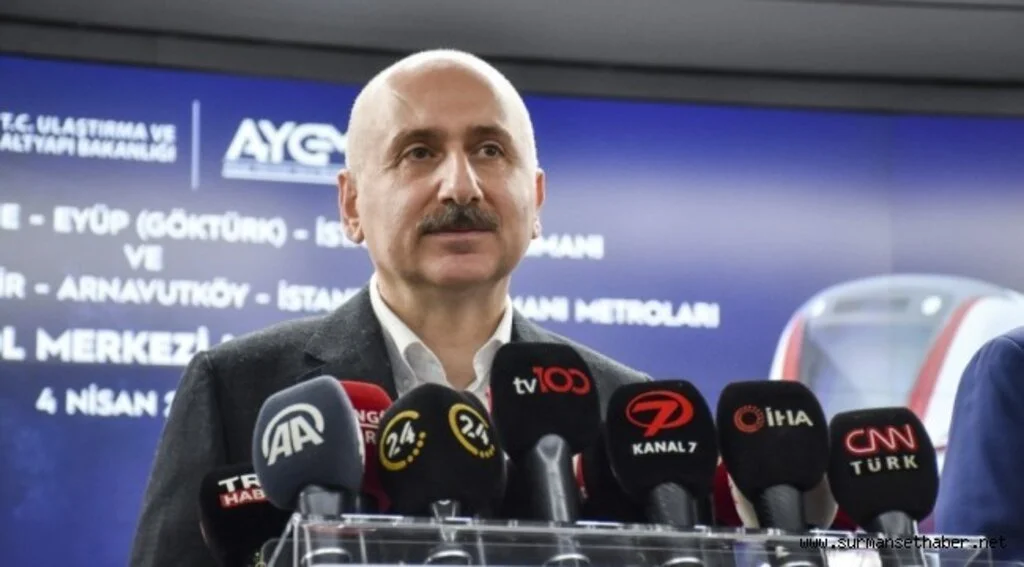 HALKALI-İSTANBUL HAVALİMANI METRO HATTININ YÜZDE 78'İ HAZIR