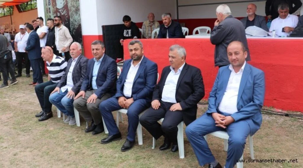 Havza’da güreş ağalığı el değiştirdi
