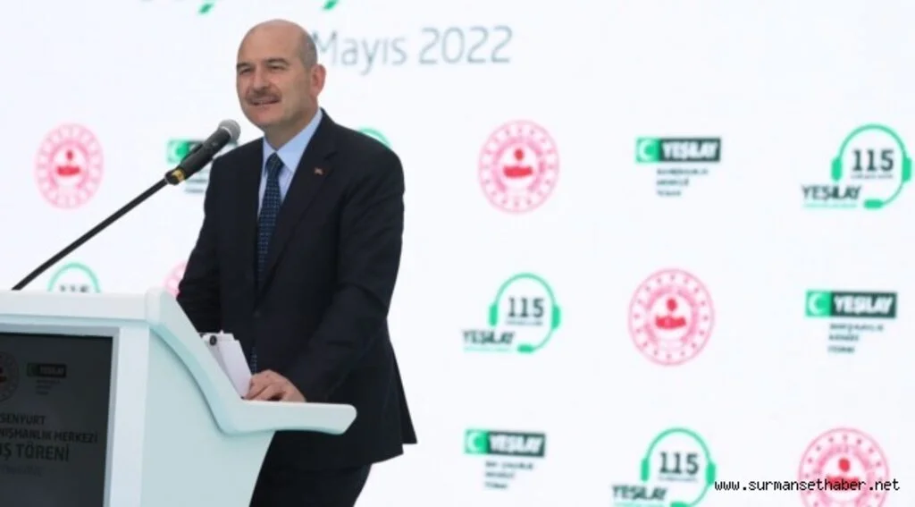 İçişleri Bakanı Süleyman Soylu: Atık sularda bile uyuşturucu arıyoruz