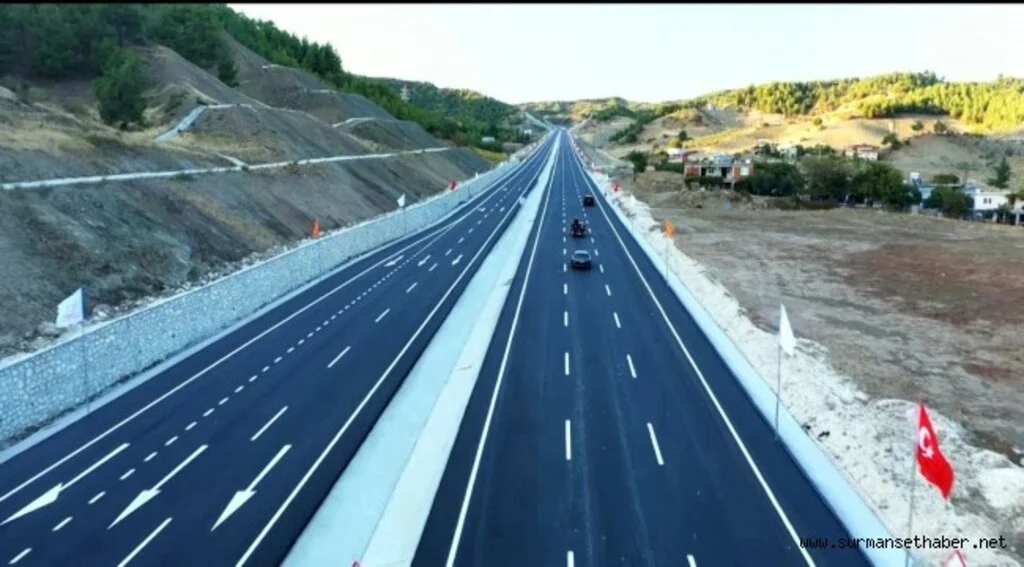 KAHRAMANMARAŞ-GÖKSUN YOLU İLE SEYAHAT SÜRESİ 39 DAKİKA KISALDI