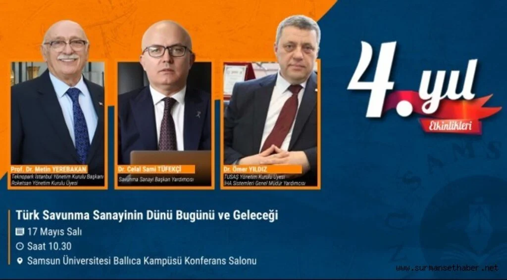SAMSUN ÜNİVERSİTESİ’NİN 4. YIL KUTLAMALARI COŞKUYLA BAŞLADI