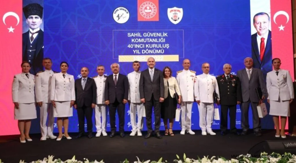 Bakan Soylu; ’16 farklı ülkeden 1949 sahil güvenlik personeline eğitim verildi’
