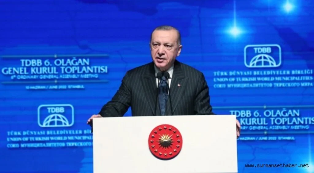 CUMHURBAŞKANI ERDOĞAN; “KİMSE BİZİ AYDINLIK GELECEĞE ULAŞMAKTAN MAHRUM BIRAKAMAZ”