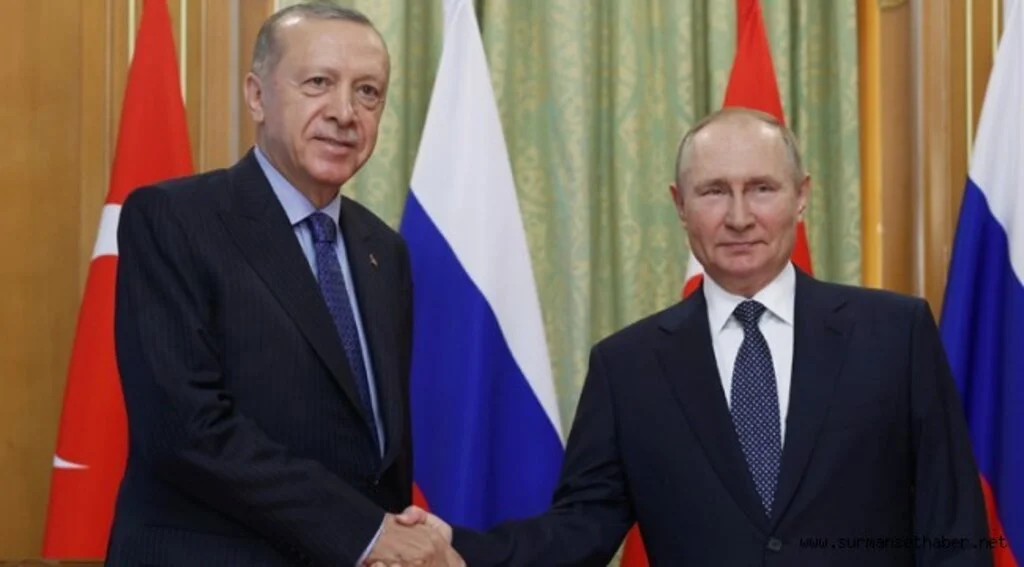 Cumhurbaşkanı Erdoğan, Rusya Devlet Başkanı Putin ile bir araya geldi