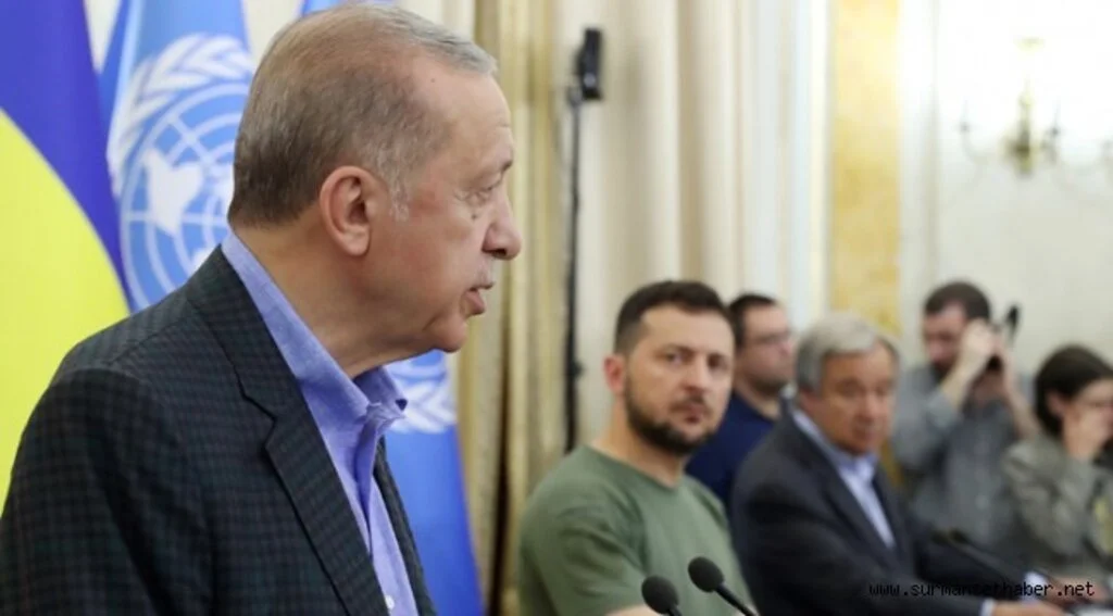 Cumhurbaşkanı Erdoğan; “Ukrayna ve Rusya arasında diplomatik sürecin canlandırılması için uluslararası toplumun daha fazla sorumluluk üstlenmesi gerek”