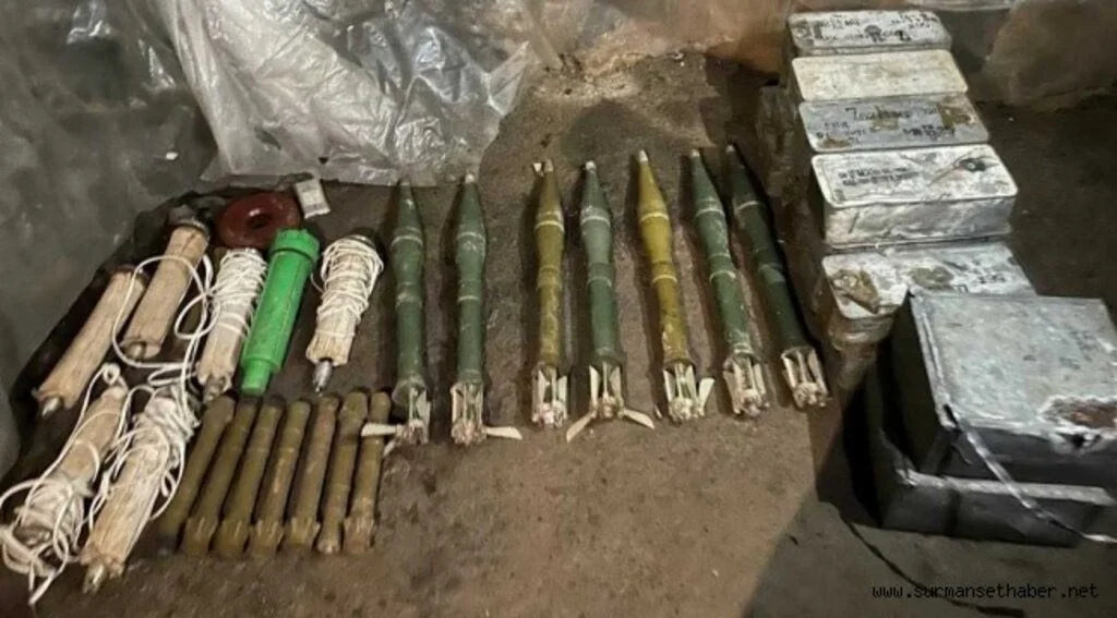Pençe-Kilit Operasyonu’nda Teröristlere Ait Çok Sayıda Silah ve Mühimmat Ele Geçirildi