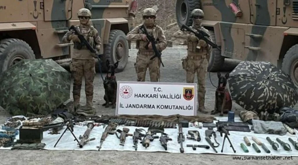 Terör Örgütüne Ait Çok Miktarda Malzeme Ele Geçirildi