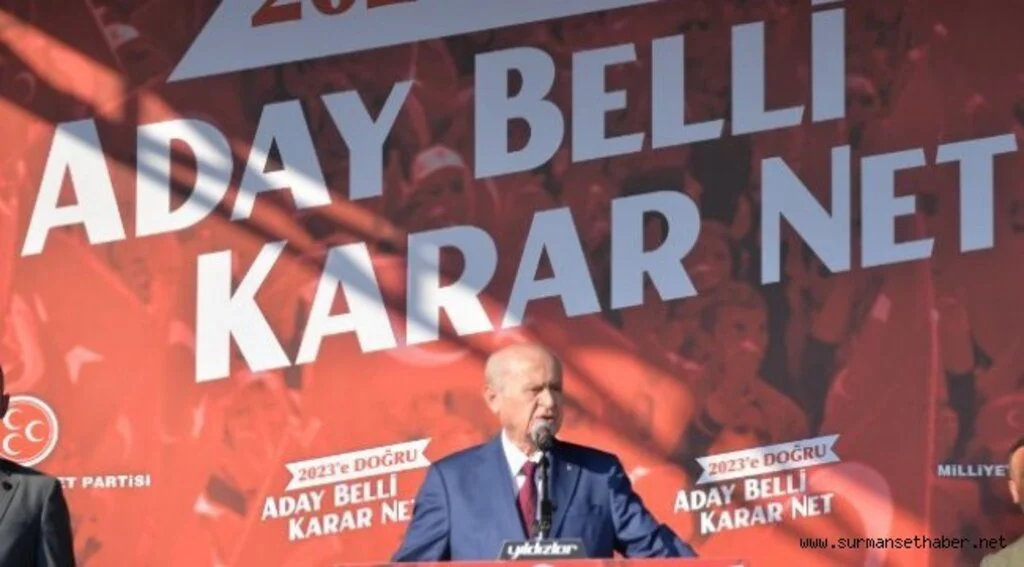 MHP Lideri Devlet Bahçeli: 2023 yılında adayımız belli, kararımız nettir