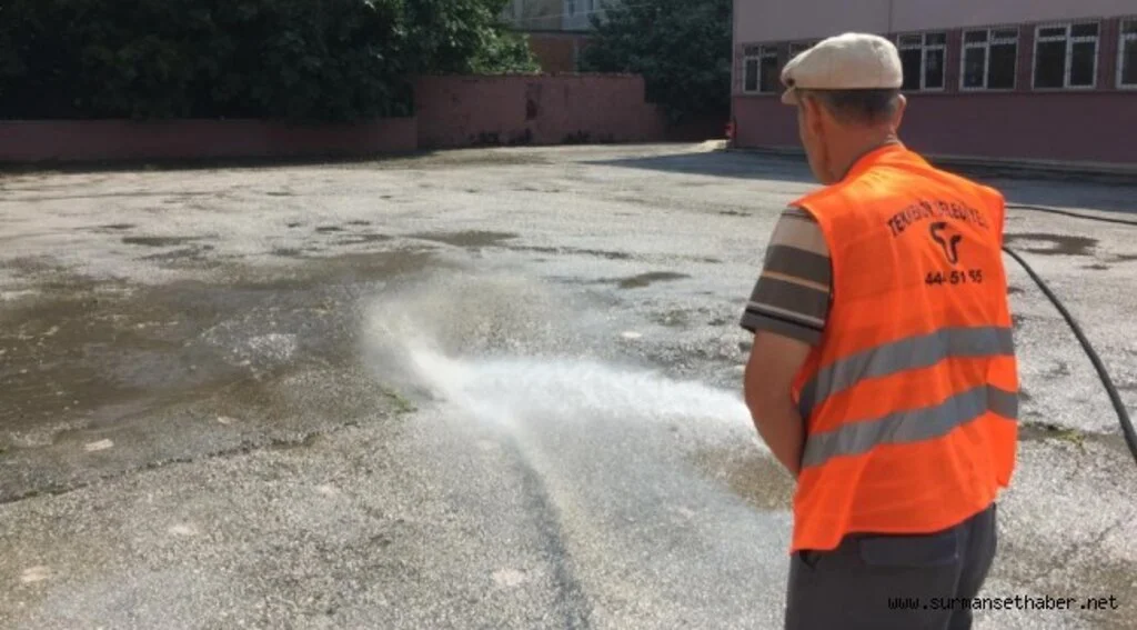 Tekkeköy Belediyesi okulları yeni öğretim yılına hazırlıyor