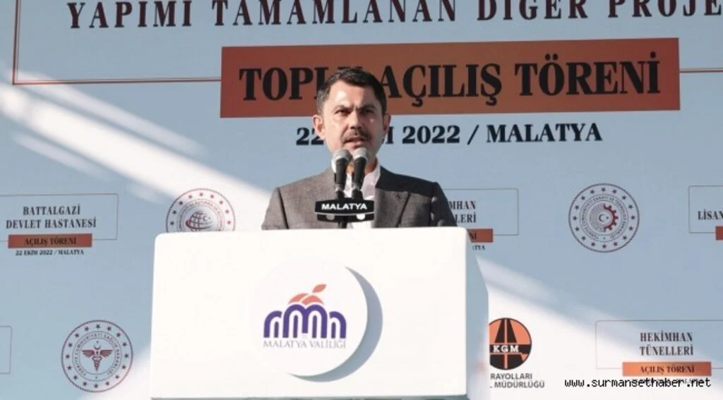 BAKAN KURUM: “MALATYA’DA 51 ESERİMİZİN AÇILIŞLARINI GERÇEKLEŞTİRİYORUZ”