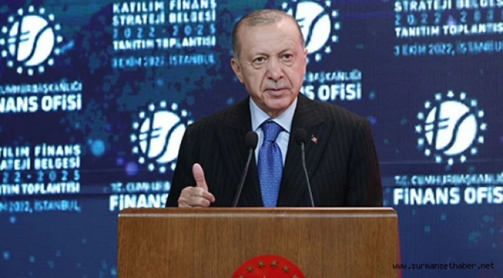 CUMHURBAŞKANI ERDOĞAN: “KATILIM FİNANS, FİNANSAL SİSTEM İÇERİSİNDE HAK ETTİĞİ YERİN VE POTANSİYELİN HÂLÂ ÇOK GERİSİNDE”