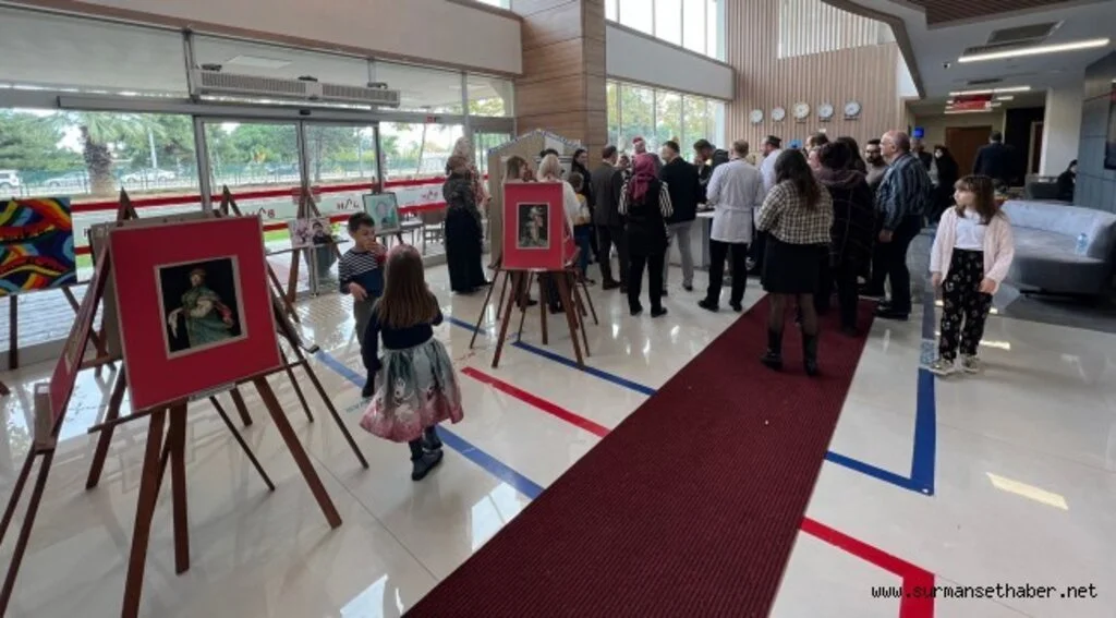 Büyük Anadolu Hastaneleri'nde KATRUS sanat sergisi