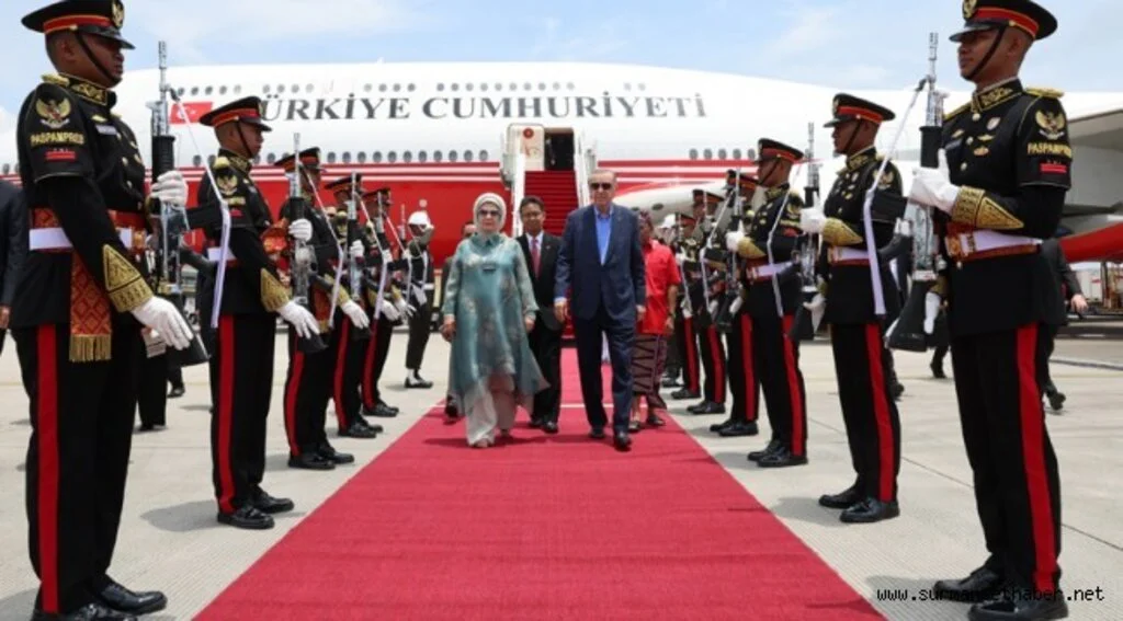 Cumhurbaşkanı Recep Tayyip Erdoğan Endonezya'da