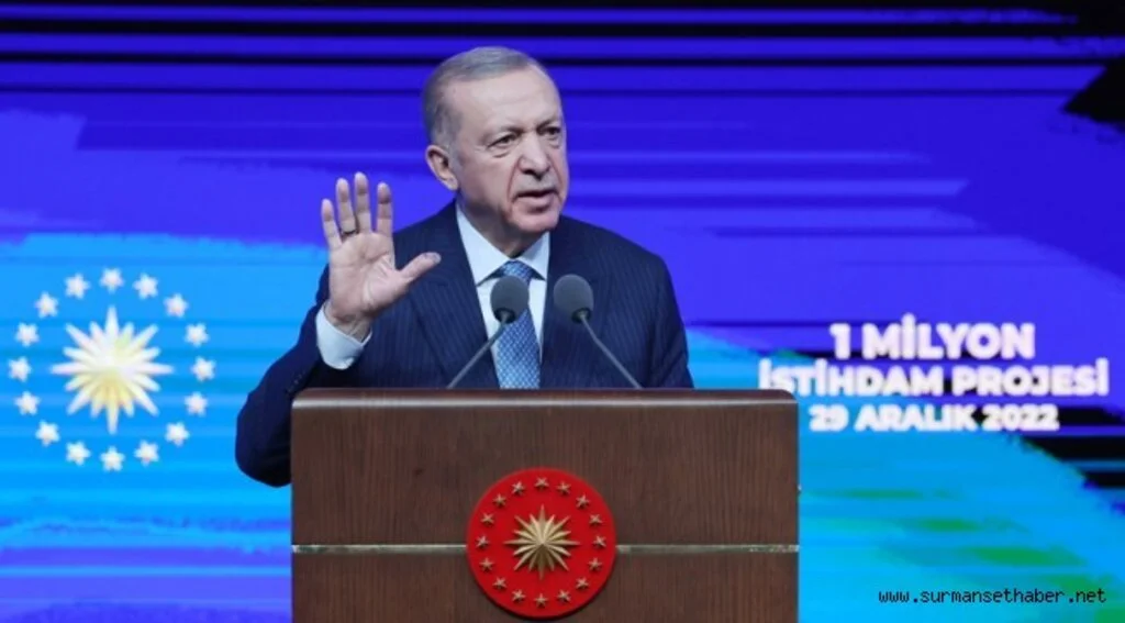 CUMHURBAŞKANI ERDOĞAN: “500'DEN FAZLA İŞ İLANINA 10 BİNDEN FAZLA GENCİMİZ BAŞVURU YAPTI”
