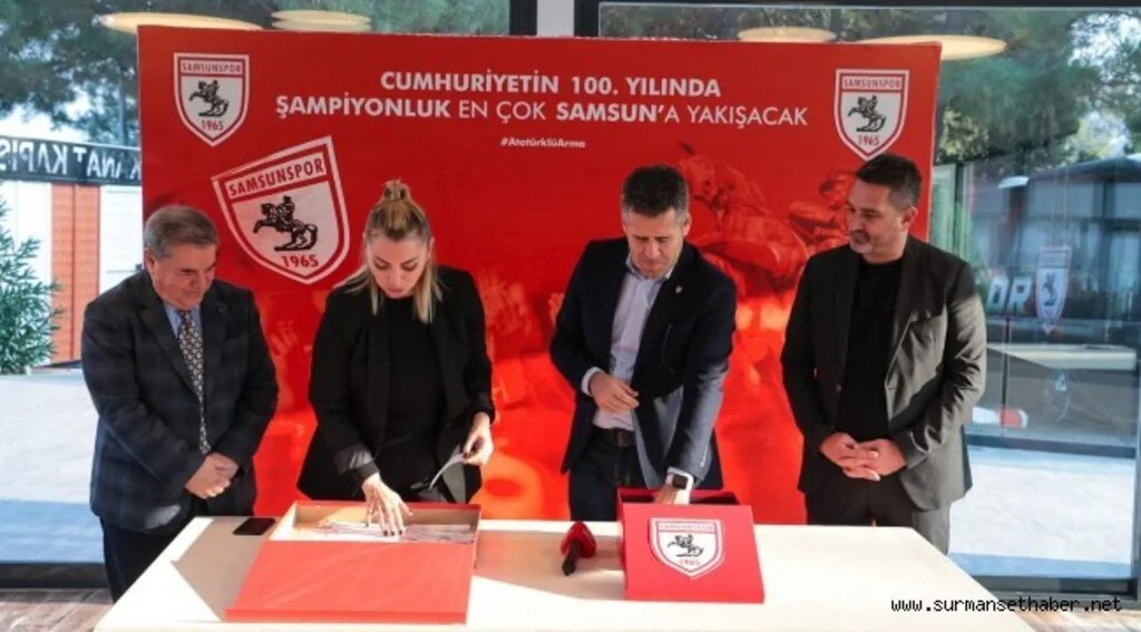 Yılport Samsunspor'da Yeni Yıl Erken Kutlandı