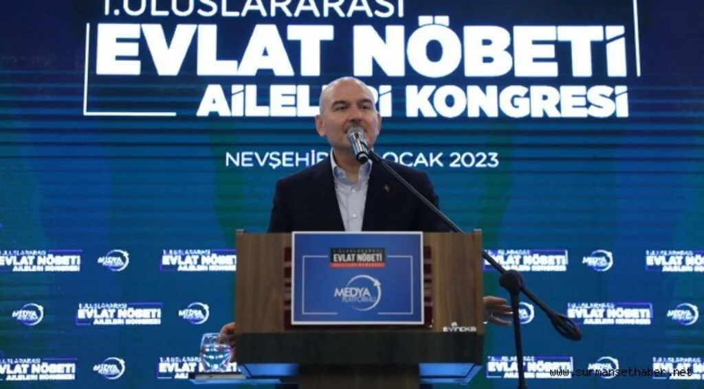 SÜLEYMAN SOYLU: “DİNSİZ BİR ÖRGÜTTÜR, AMACI TEKTİR”