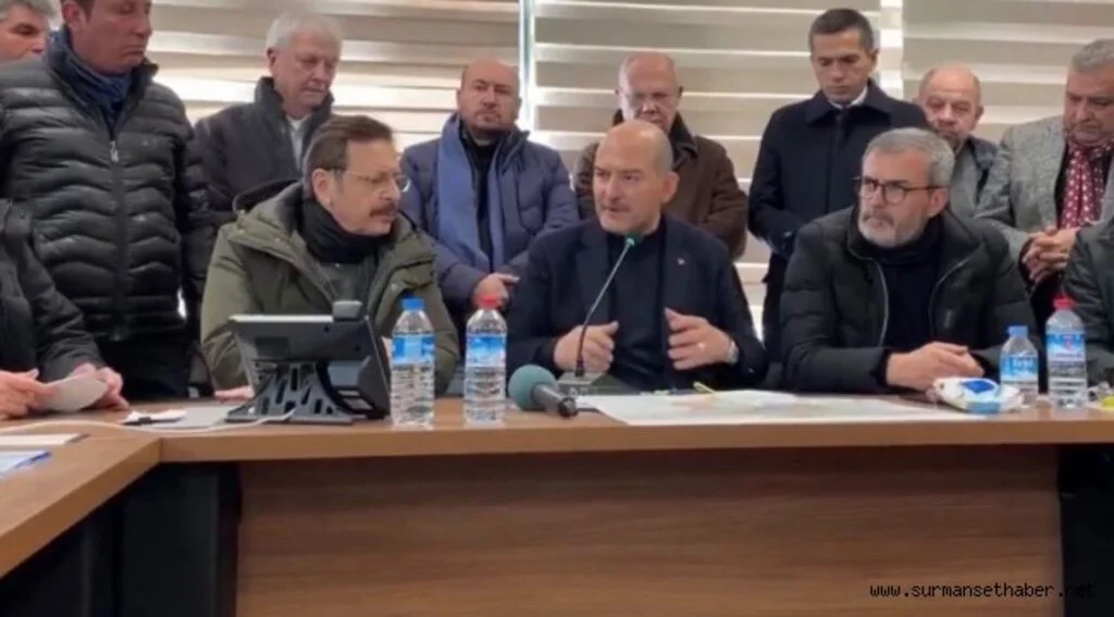 İçişleri Bakanı Süleyman Soylu, Kahramanmaraş’ta konuştu: 1 yıl içinde deprem konutları tamamlanacak
